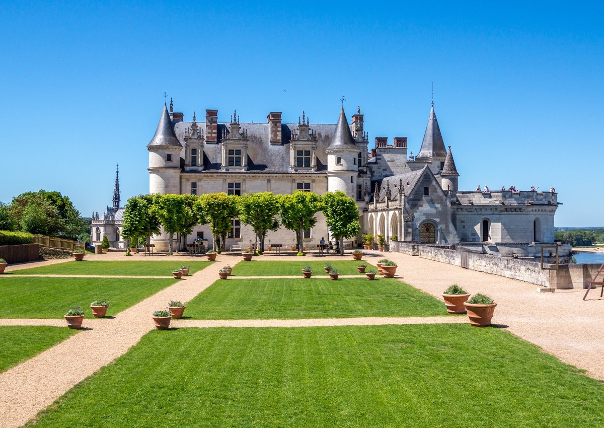Chateau royal d'Amboise prés de Tours