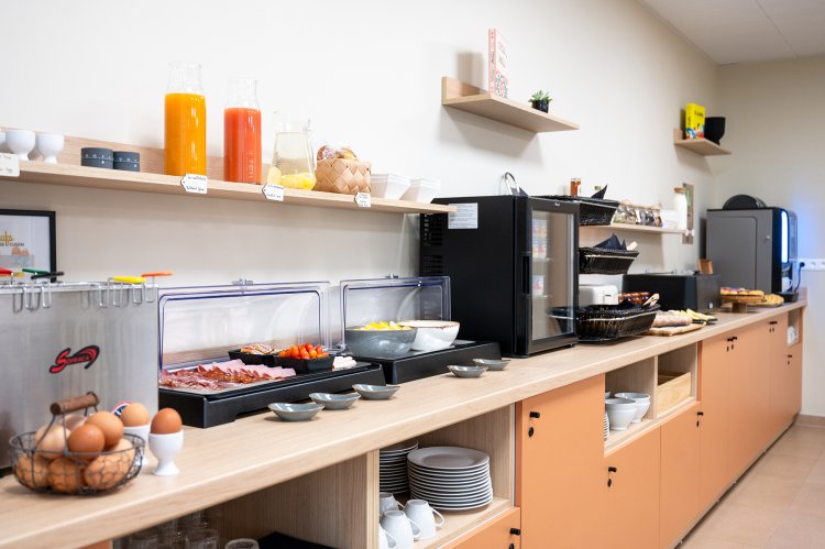 Nemea Appart'hotel La Boëtie Bordeaux Pessac - Petit-déjeuner buffet